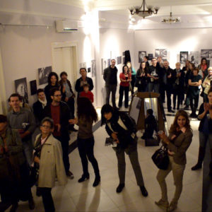 Opening of a photo exhibition